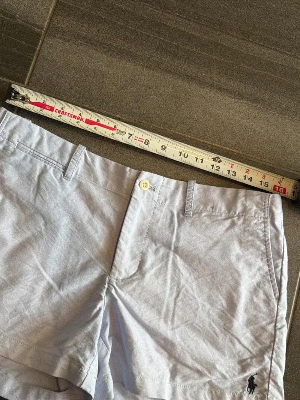 Polo Ralph Lauren Women’s Light Blue Shorts Size 6 Resort 100% Cotton